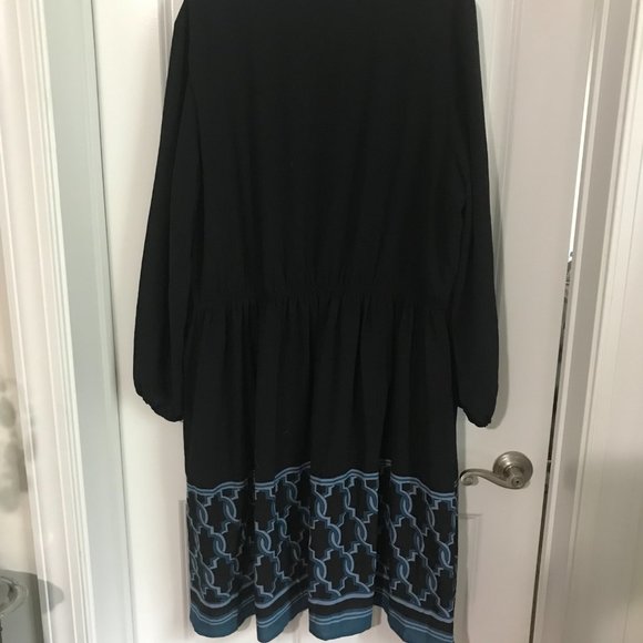 Versatile Lane Bryant sz 20 long sleeve dress - Picture 7 of 7